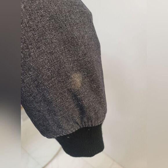 Eddie Bauer 1936 Skyliner Model Down Jacket Grey Quilted Size Large Womens - Picture 8 of 11